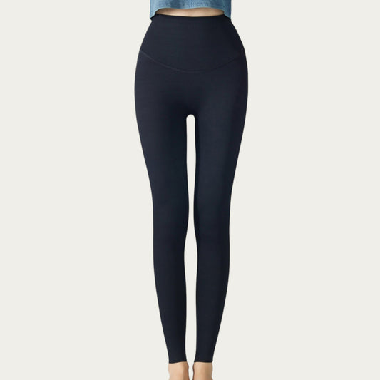 Seamless High Waist Compression Leggings with Smooth Sculpting Fit and Stretch Fabric