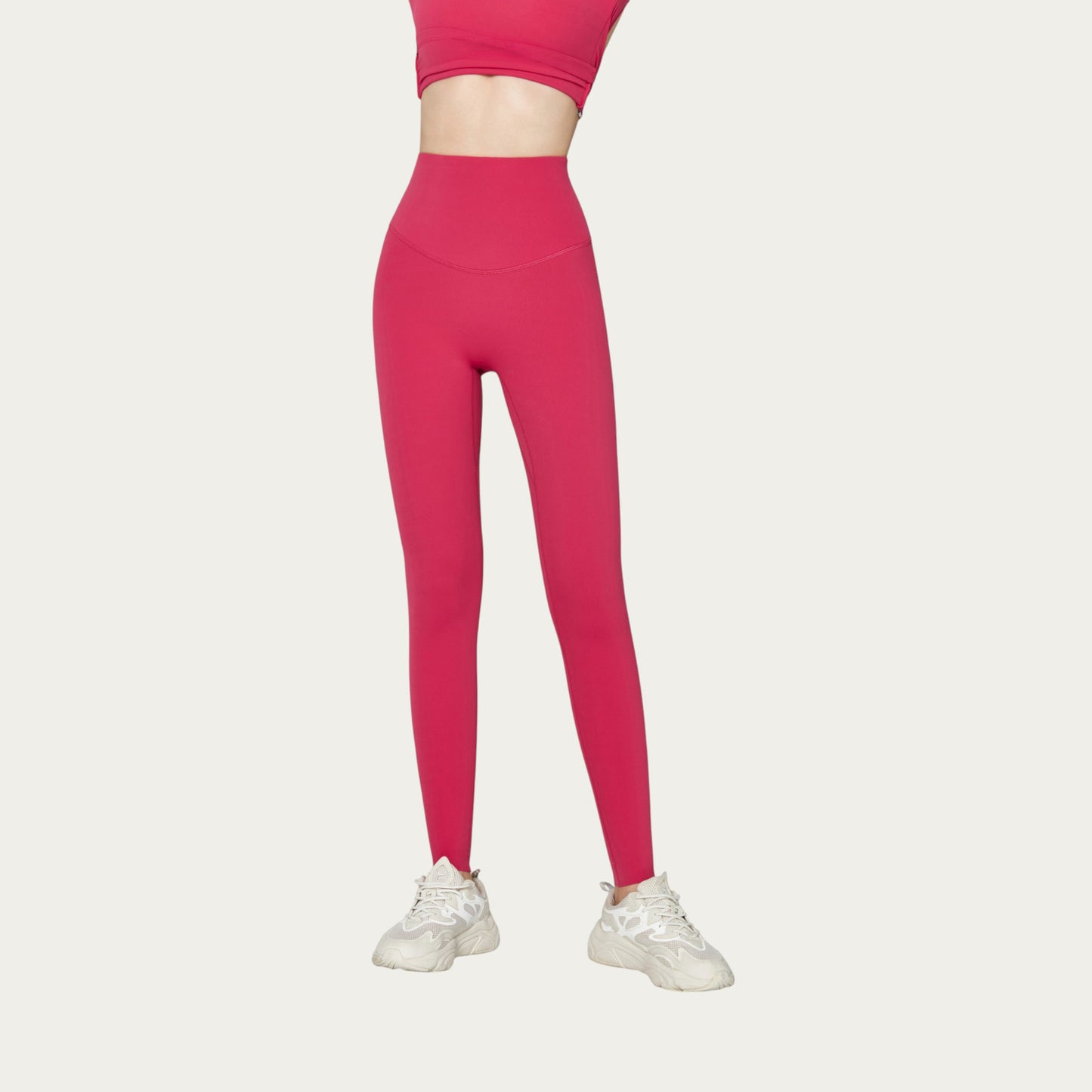 Seamless High Waist Compression Leggings with Smooth Sculpting Fit and Stretch Fabric
