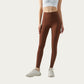 High Waist Compression Leggings with Seamless Stretch Fit and Smooth Sculpting Design