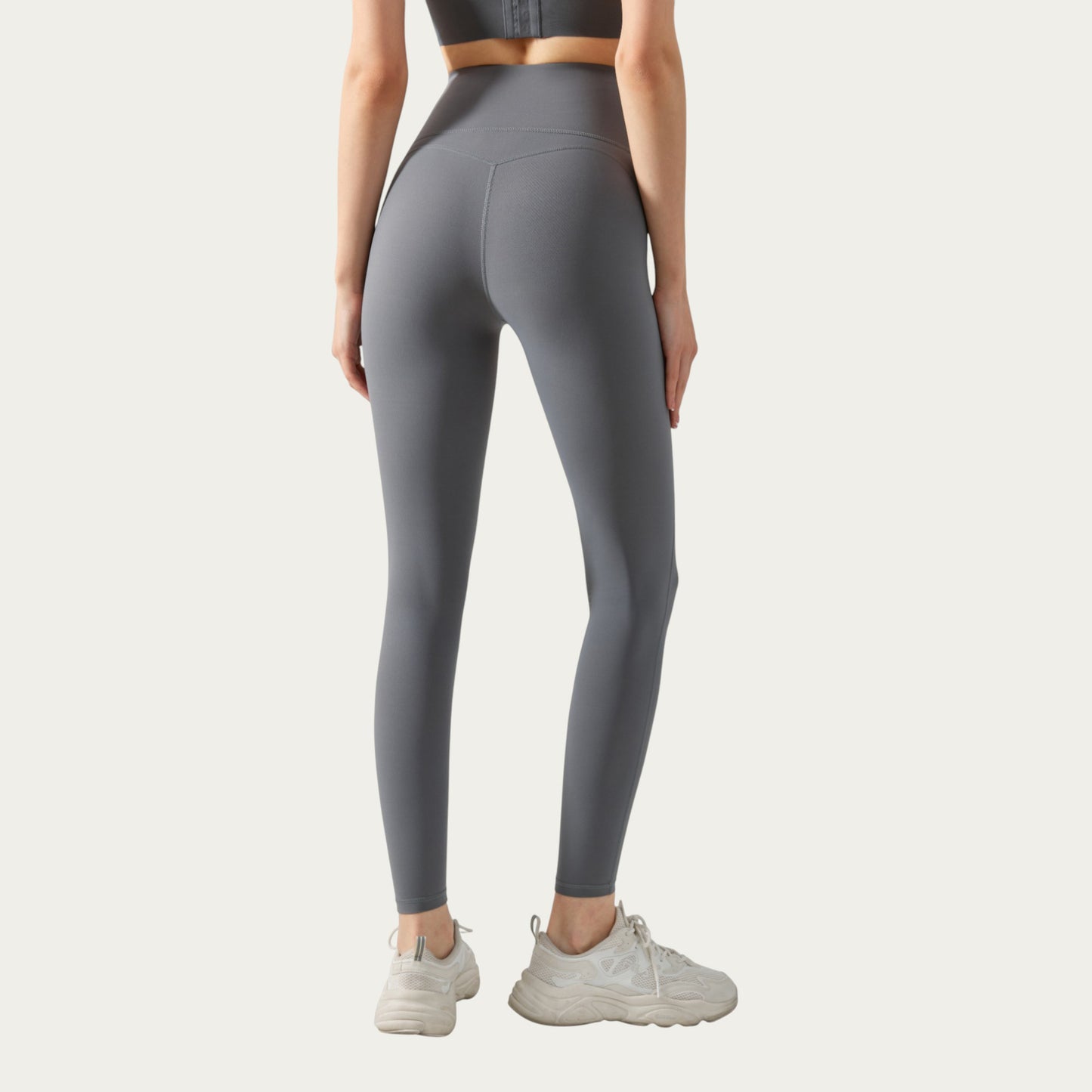High Waist Compression Leggings with Seamless Stretch Fit and Smooth Sculpting Design