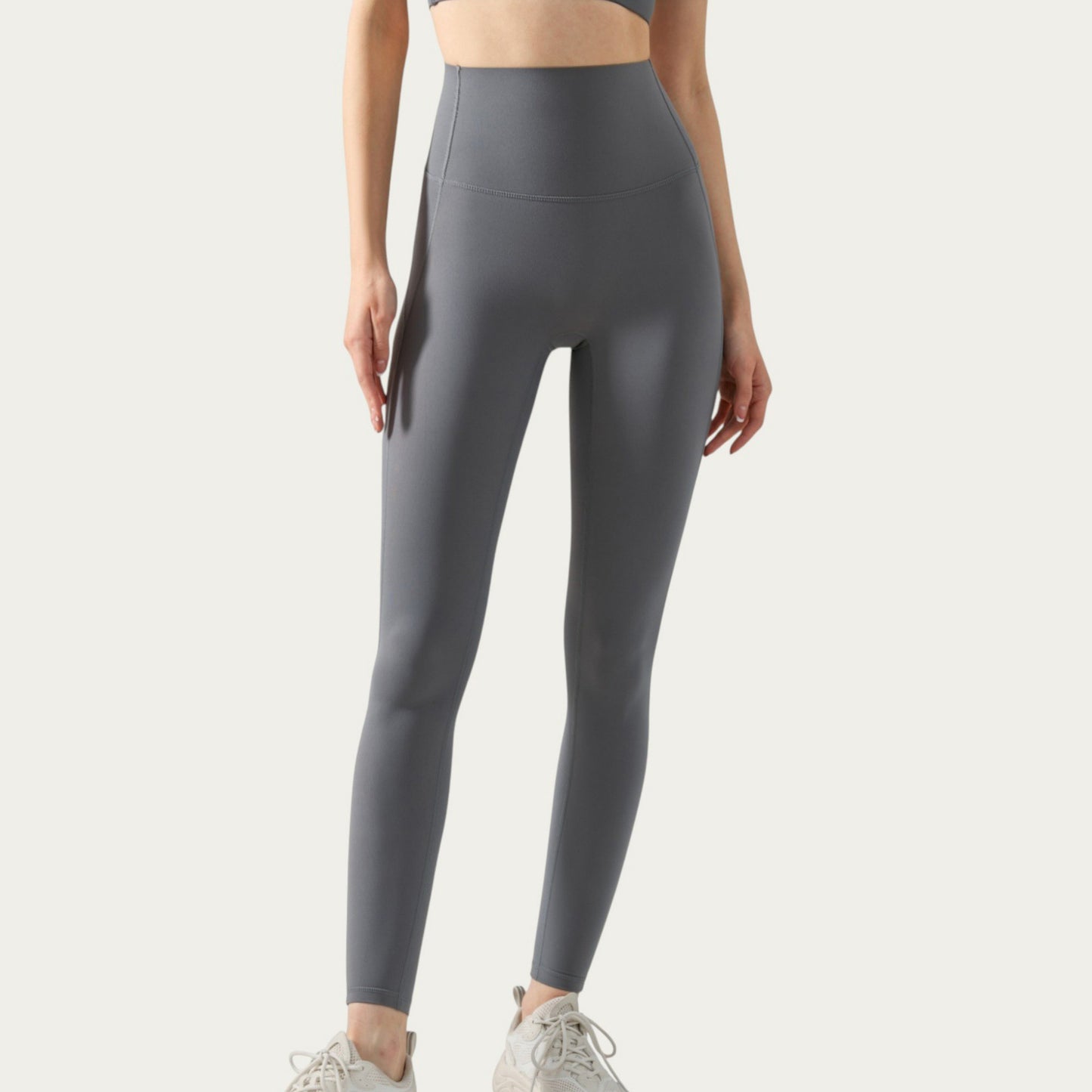 High Waist Compression Leggings with Seamless Stretch Fit and Smooth Sculpting Design