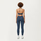 Halter Neck Sports Bra with Deep V-Front, Wide Underband Support and Smooth Stretch Fabric for a Flattering Active Fit