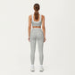 High Waist Compression Leggings with Wide Supportive Waistband and Sleek Contoured Fit for Streamlined Active Comfort
