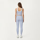 High Waist Compression Leggings with Wide Supportive Waistband and Sleek Contoured Fit for Streamlined Active Comfort
