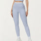 High Waist Compression Leggings with Wide Supportive Waistband and Sleek Contoured Fit for Streamlined Active Comfort