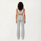High Waist Flare Leg Active Pants with Wide Supportive Waistband and Smooth Streamlined Silhouette for Everyday Comfort