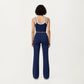 High Waist Flare Leg Active Pants with Wide Supportive Waistband and Smooth Streamlined Silhouette for Everyday Comfort