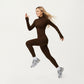 High Waist Seamless Performance Leggings with Smooth Stretch Fabric and Contoured Supportive Fit for Everyday Active Comfort