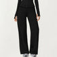 High Waist Wide Leg Athletic Pants with Smooth Stretch Fabric and Relaxed Contoured Fit for Everyday Movement Comfort