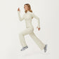 High Waist Wide Leg Athletic Pants with Smooth Stretch Fabric and Relaxed Contoured Fit for Everyday Movement Comfort