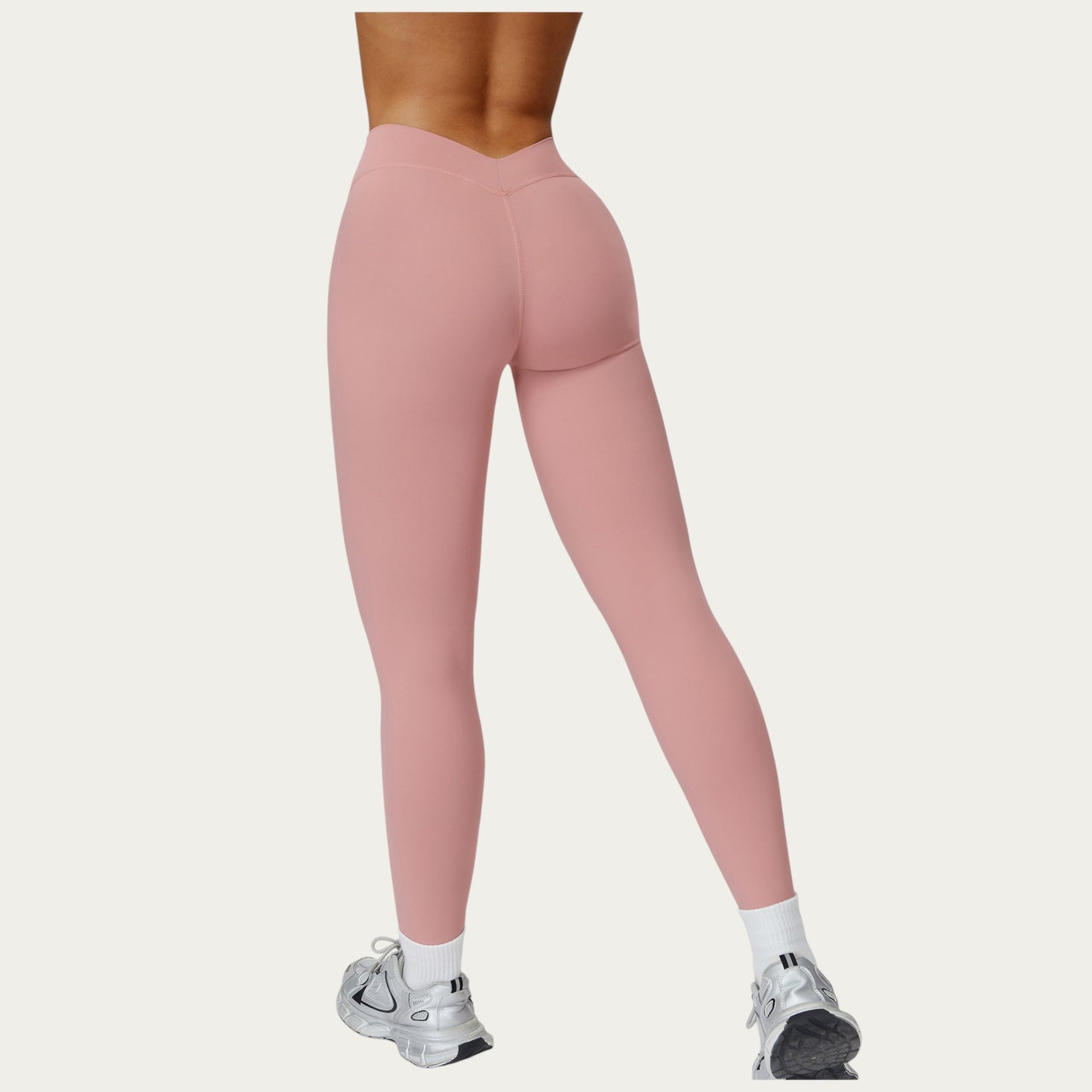 High Waist Seamless Athletic Leggings with Smooth Stretch Fabric and Contoured Fit for Streamlined Everyday Comfort