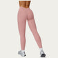High Waist Seamless Athletic Leggings with Smooth Stretch Fabric and Contoured Fit for Streamlined Everyday Comfort