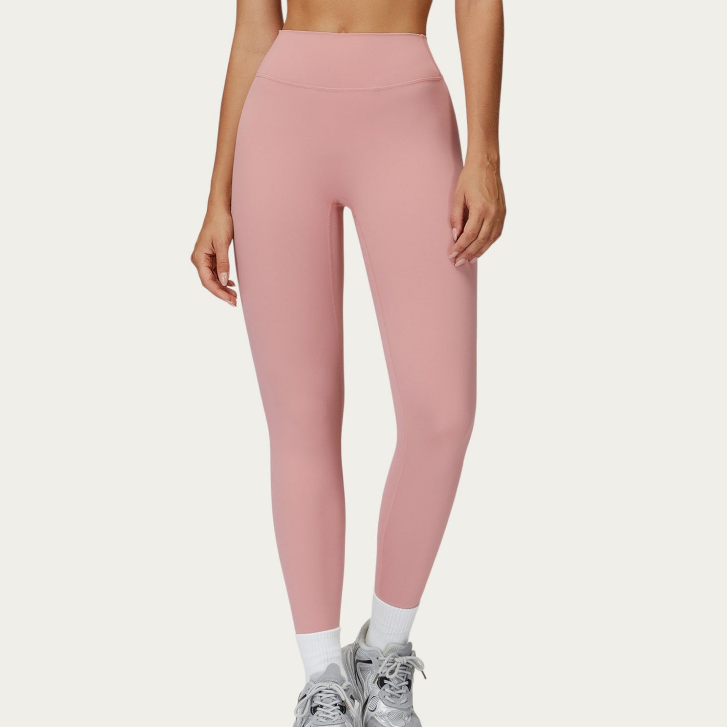 High Waist Seamless Athletic Leggings with Smooth Stretch Fabric and Contoured Fit for Streamlined Everyday Comfort