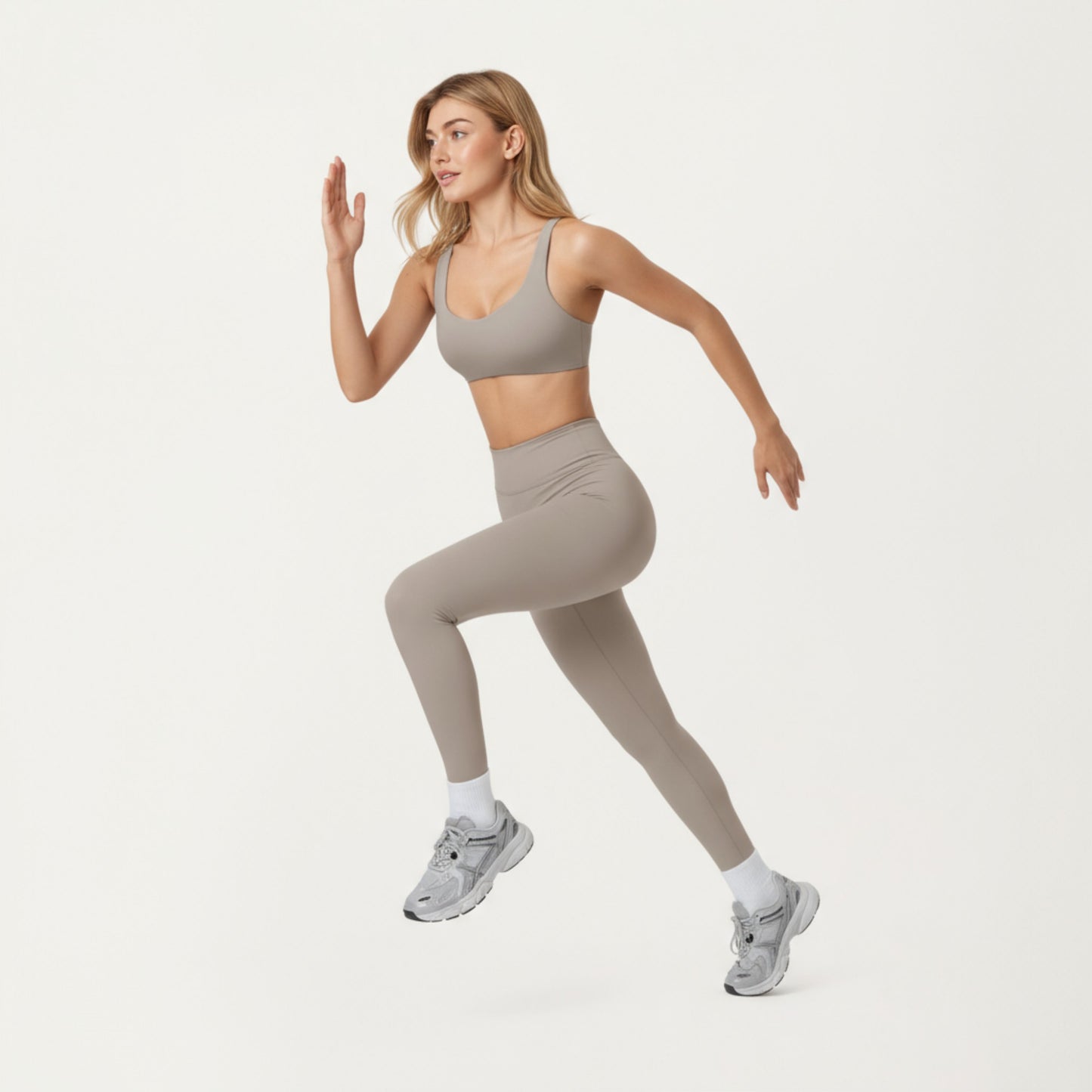 High Waist Seamless Athletic Leggings with Smooth Stretch Fabric and Contoured Fit for Streamlined Everyday Comfort