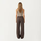 Ribbed Cropped Active Tank Top with Soft Stretch Fabric Scoop Neckline Contoured Seam Detail