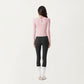Long Sleeve Active Top with Layered Strap Detail Slim Contoured Fit and Modern Minimal Silhouette