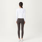 Long Sleeve Active Top with Layered Strap Detail Slim Contoured Fit and Modern Minimal Silhouette