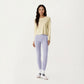 Long Sleeve Active Top with Soft Stretch Fabric Crew Neckline Clean Minimal Silhouette
