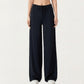 High Waist Wide Leg Lounge Pants with Soft Stretch Fabric Adjustable Drawstring Waistband
