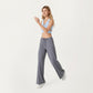 High Waist Wide Leg Lounge Pants with Soft Stretch Fabric Adjustable Drawstring Waistband