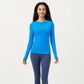 Long Sleeve Fitted Stretch Knit Performance Top