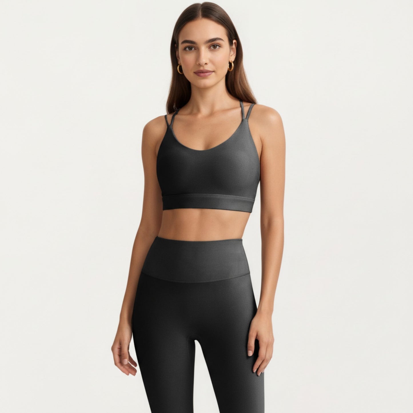 Strappy Back Low Impact Sports Bra
