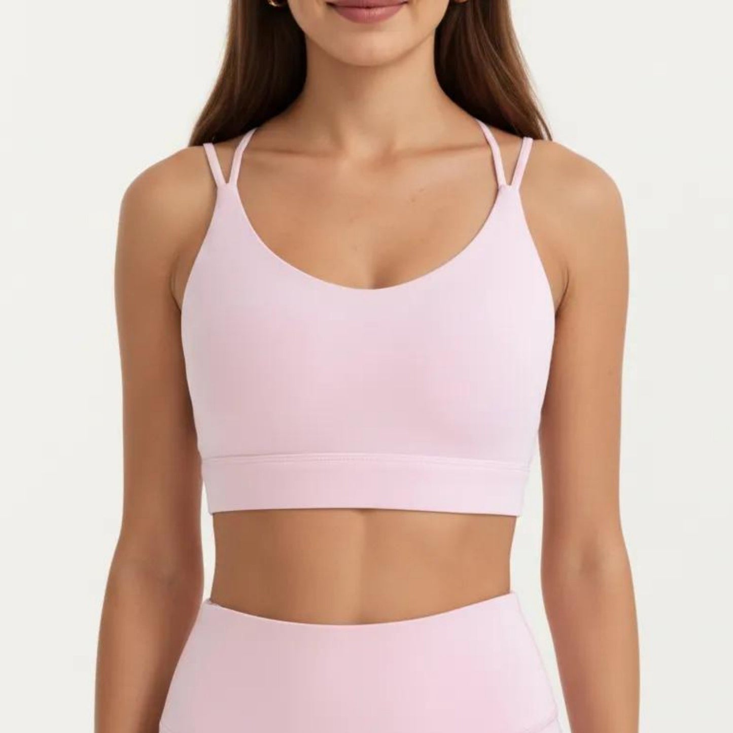 Strappy Back Low Impact Sports Bra