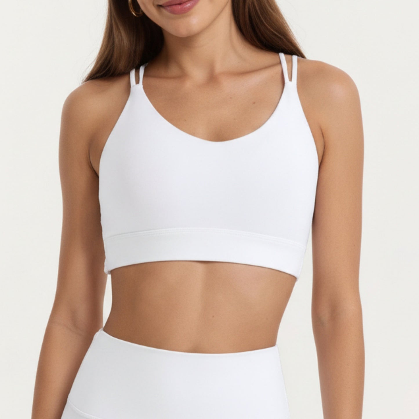 Strappy Back Low Impact Sports Bra