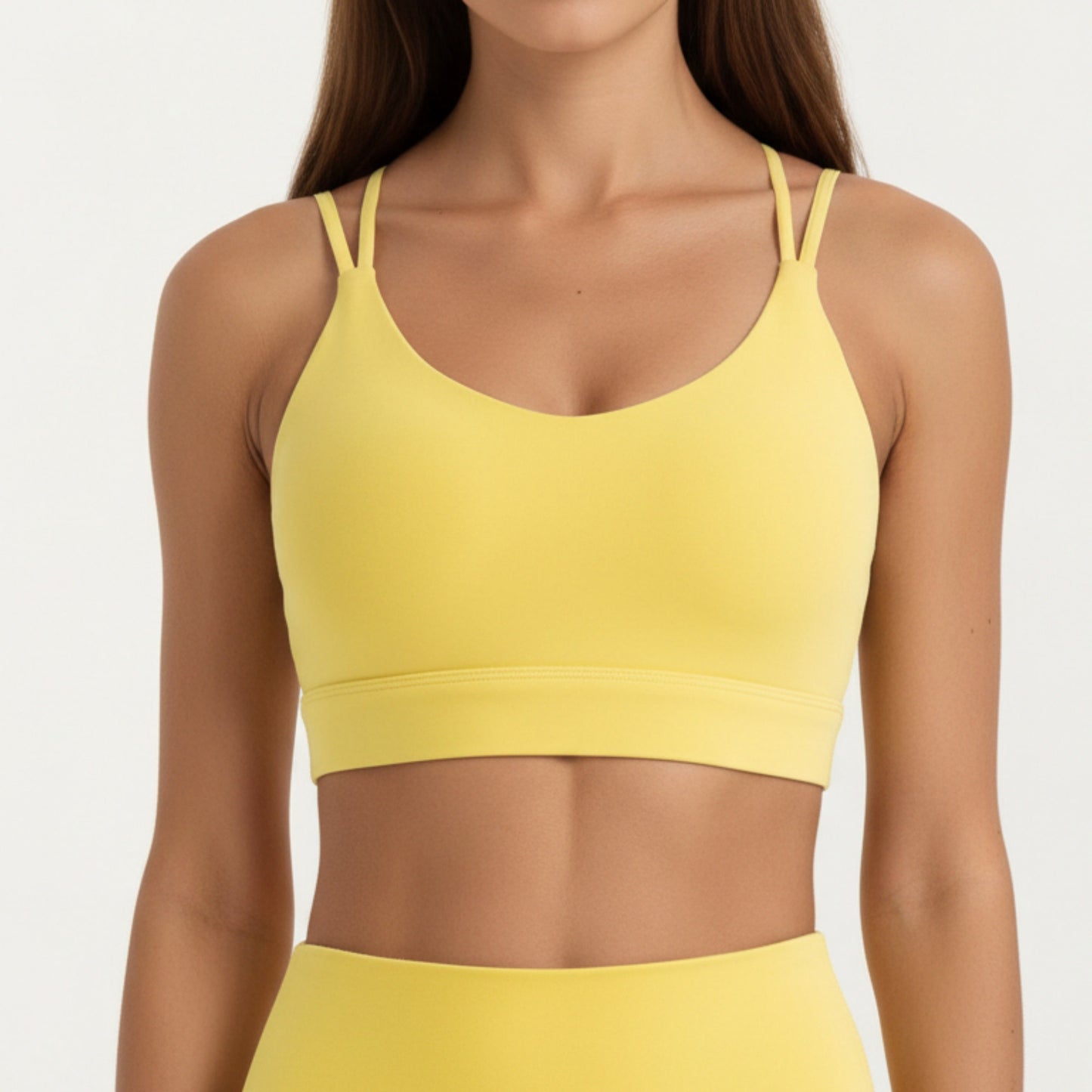 Strappy Back Low Impact Sports Bra