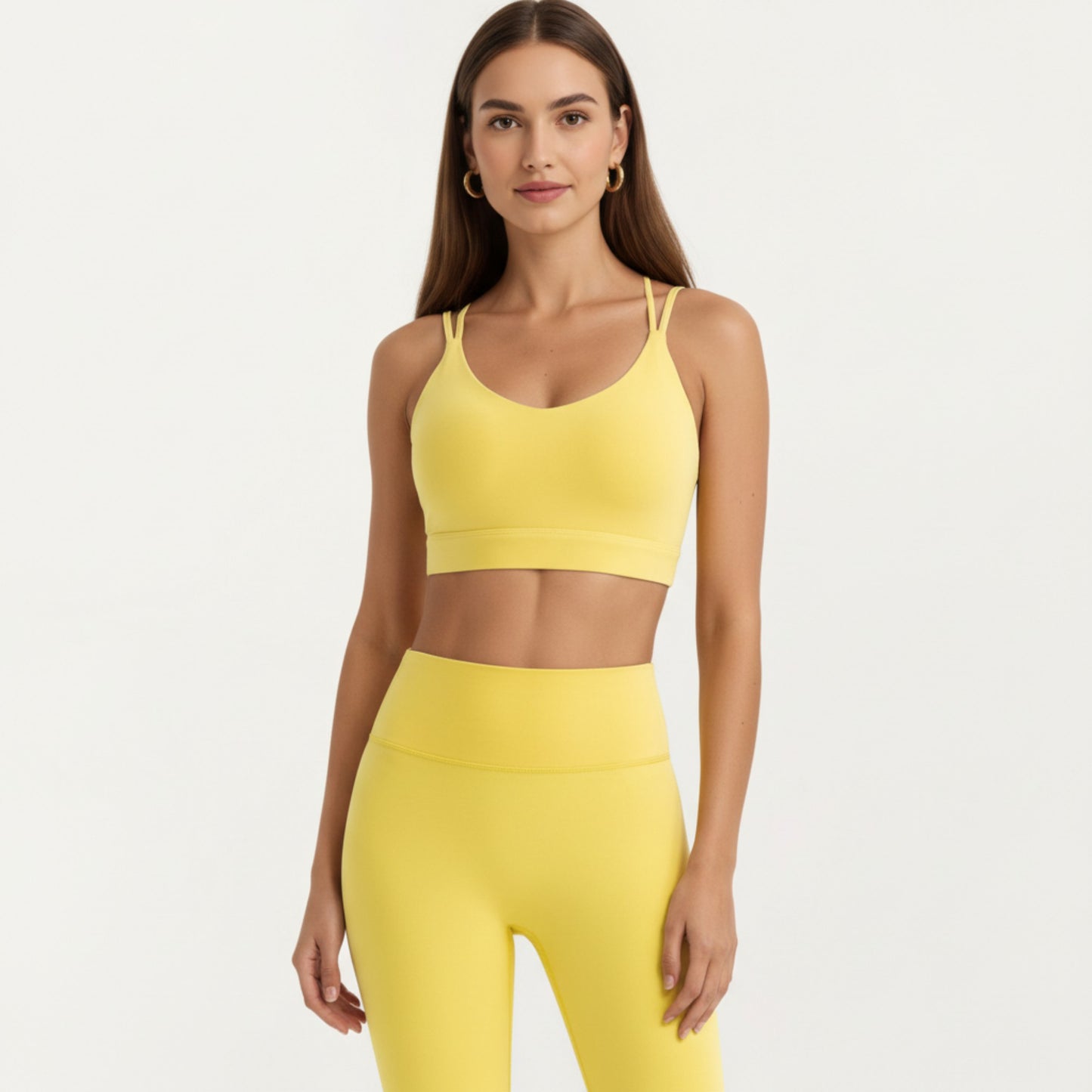 Strappy Back Low Impact Sports Bra
