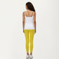 Fitted Athletic Tank Top with Double Strap Back and Smooth Stretch Knit Fabric