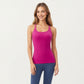 Strappy Back Athletic Tank Top with Smooth Stretch Fabric and Fitted Silhouette