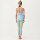 Strappy Back Athletic Tank Top with Smooth Stretch Fabric and Fitted Silhouette