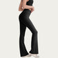 High Waist Flare Leg Pants with Smooth Stretch Fit