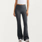 High Waist Flare Leg Pants with Smooth Stretch Fit