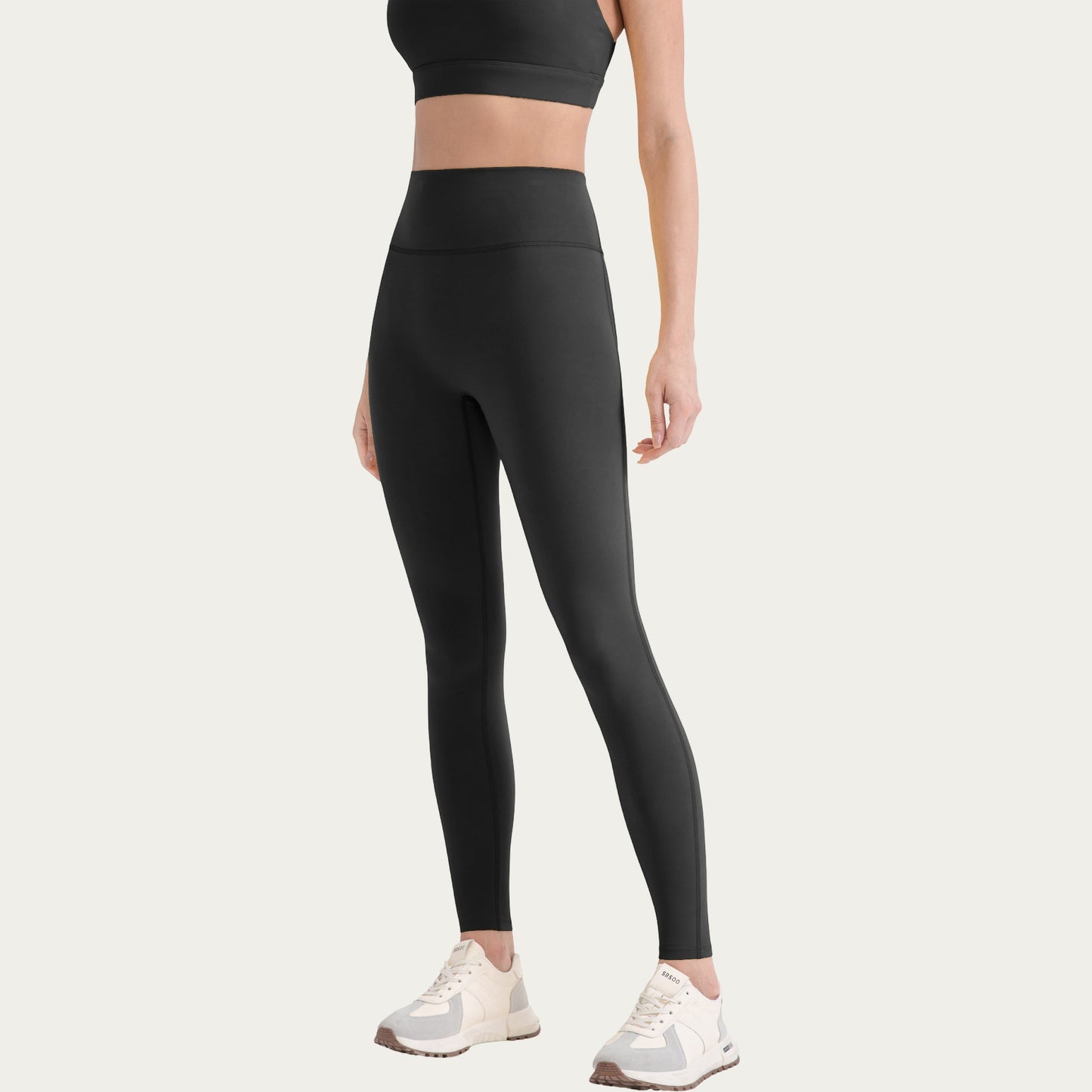 High Waist Stretch Leggings with Smooth Supportive Fit