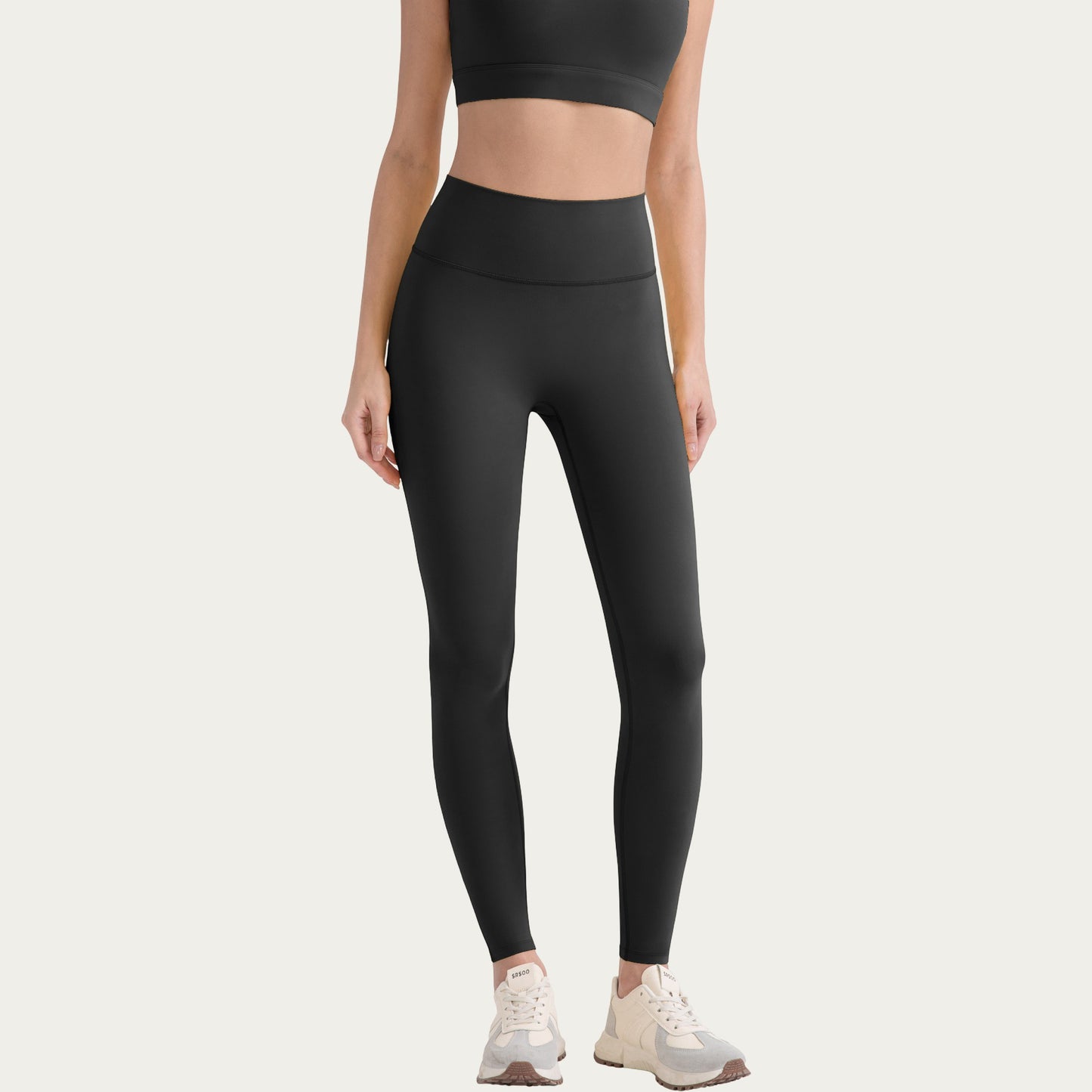High Waist Stretch Leggings with Smooth Supportive Fit