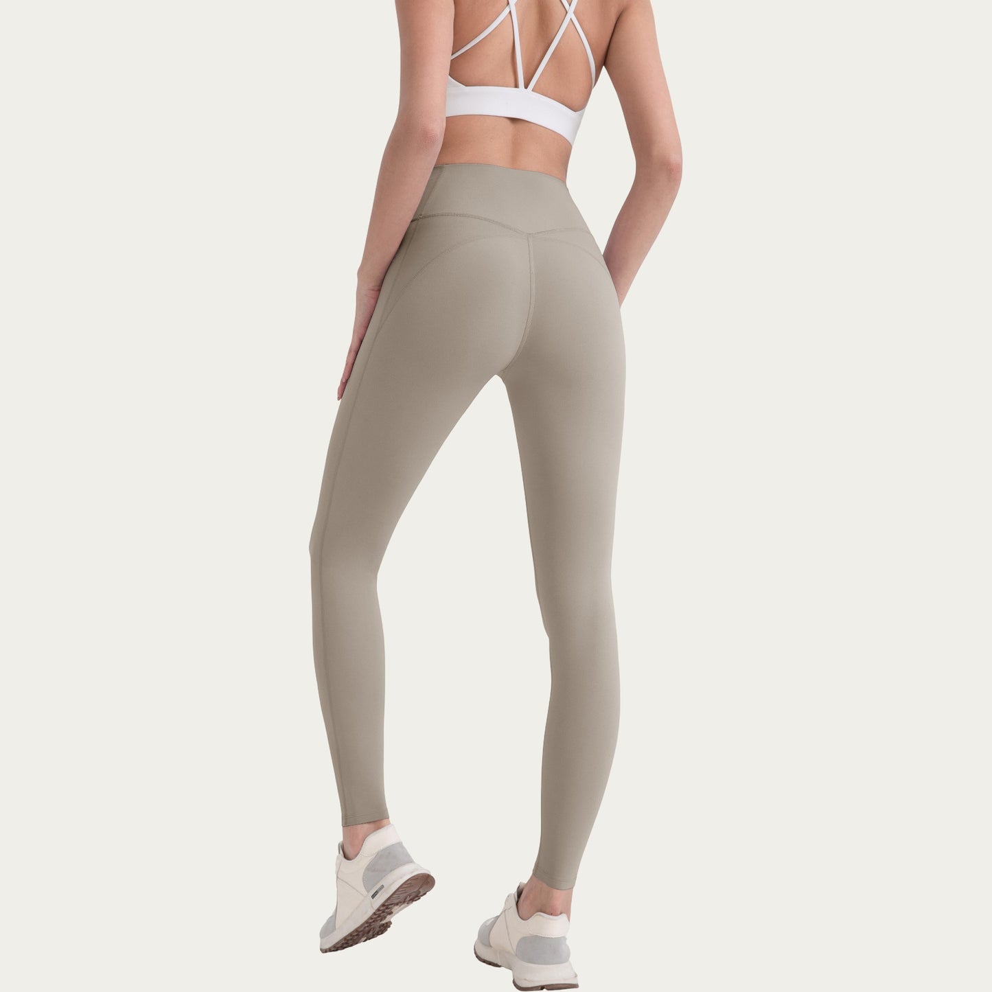 High Waist Stretch Leggings with Smooth Supportive Fit