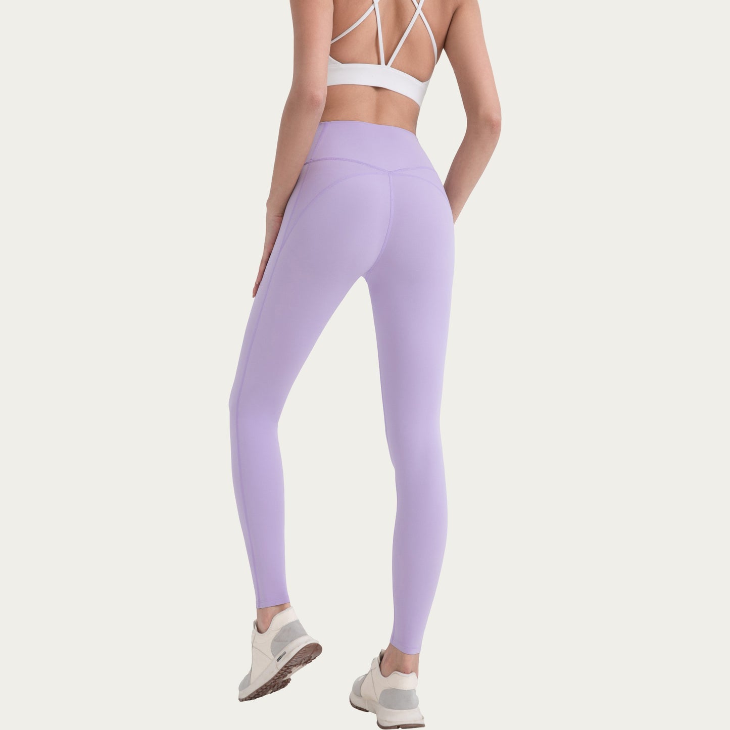 High Waist Stretch Leggings with Smooth Supportive Fit