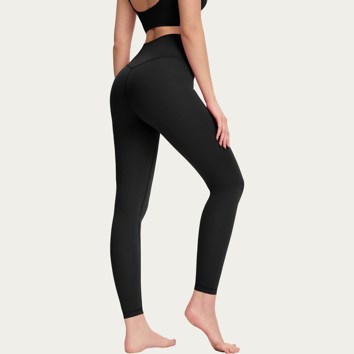 High Waist Stretch Leggings with Smooth Sculpting Fit