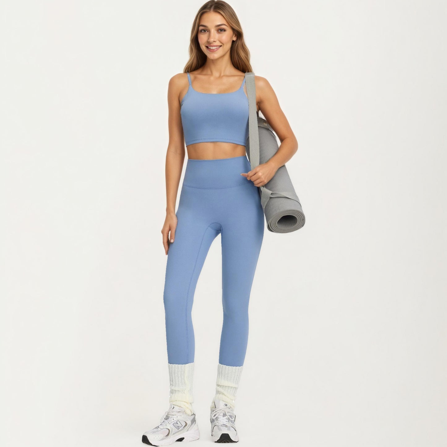 High Waist Stretch Leggings with Smooth Sculpting Fit