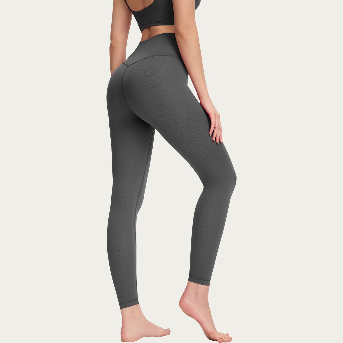 High Waist Stretch Leggings with Smooth Sculpting Fit