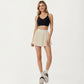 V Neck Sports Bra with Cross Back Straps and Medium Support