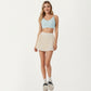 V Neck Sports Bra with Cross Back Straps and Medium Support
