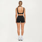 Cross Back Sports Bra Stretch Athletic Workout Bra for Yoga Training Running Fitness