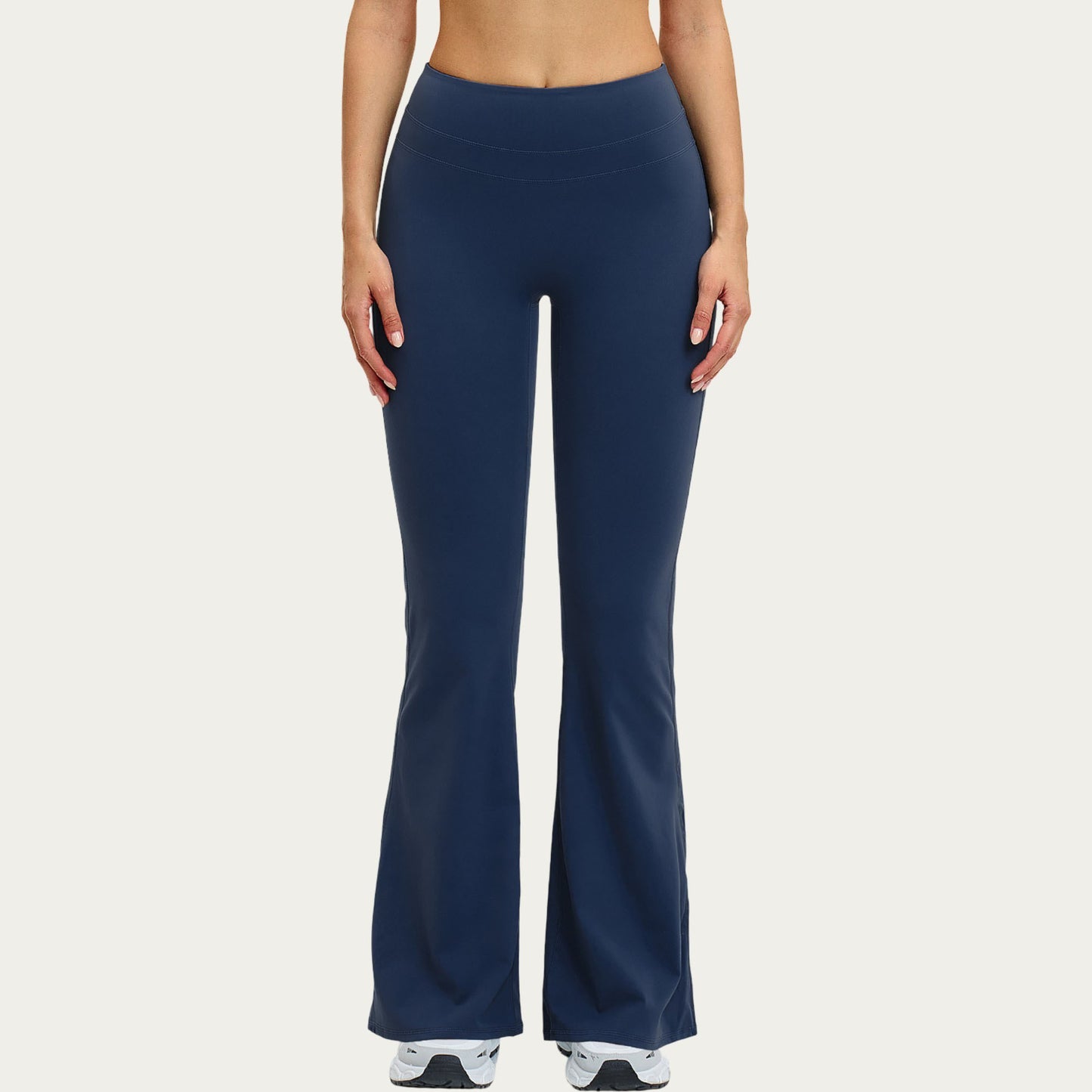 High Waist Flare Yoga Pants Stretch Bootcut Workout Leggings for Training Running Lounge