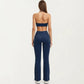 High Waist Flare Yoga Pants Stretch Bootcut Workout Leggings for Training Running Lounge