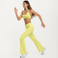 High Waist Flare Yoga Pants Stretch Bootcut Workout Leggings for Training Running Lounge