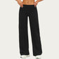 High Waist Wide Leg Yoga Pants Stretch Lounge Workout Training Relaxed Athletic Pants