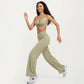 High Waist Wide Leg Yoga Pants Stretch Lounge Workout Training Relaxed Athletic Pants